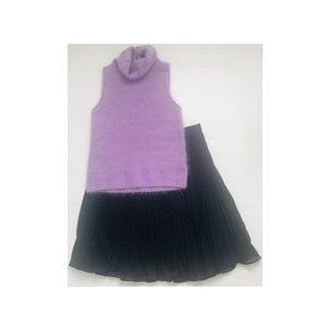 Exchange Angora Pink knit Top Size S